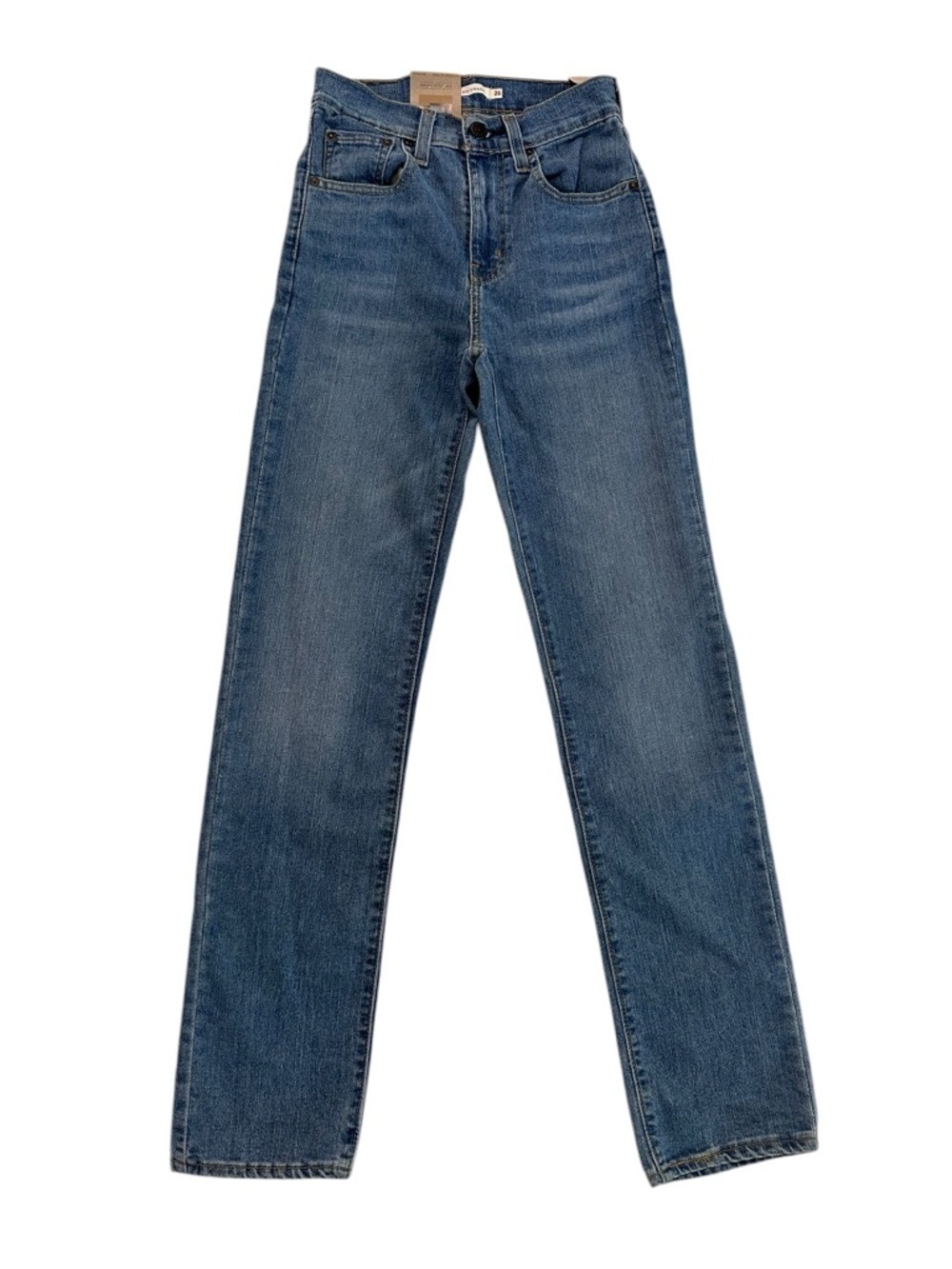 Levi's 724 High Rise Slim Straight Hip and Thigh Jeans Size 26x30 NWT
